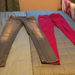 Diesel jeans low rise skinny fit